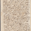 S[amuel] Briggs to Jane Porter, autograph letter signed