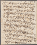 S[amuel] Briggs to Jane Porter, autograph letter signed
