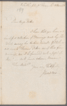 John Landseer to Jane Porter, autograph letter signed