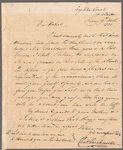 Sir Charles Throckmorton to Robert Ker Porter, autograph letter signed