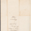 Edward Magrath to Robert Ker Porter, engraved form letter accomplished in manuscript