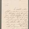 Edward Magrath to Robert Ker Porter, autograph letter signed
