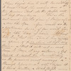 Lady Anne Hamilton to Miss Porter, autograph letter