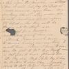 Lady Anne Hamilton to Miss Porter, autograph letter