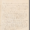 L. T. Ventouillac to Miss Porter, autograph letter third person