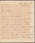 Charlotte Lennox, Duchess of Richmond to Miss Jane, autograph letter signed