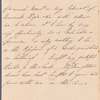 Charlotte Lennox, Duchess of Richmond to Miss Jane, autograph letter signed