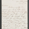 Charlotte Lennox, Duchess of Richmond to Miss Porter, autograph letter signed