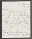Charlotte Lennox, Duchess of Richmond to Miss Porter, autograph letter signed