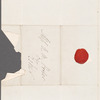 Christian Friedrich, Freiherr von Stockmar to Anna Maria Porter, autograph letter signed