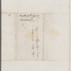 Alexander Keith to Miss Porter, autograph letter signed