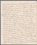 Catherine Maria Bury, Lady Charleville to Jane Porter, autograph letter signed