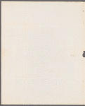 Hammersley and Co. to Miss Porter, letter signed