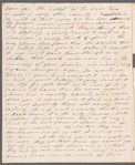 Olivia Etherington to Jane Porter, autograph letter signed