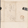 Olivia Etherington to Jane Porter, autograph letter signed