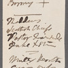 Jane Porter to Rees Owen, autograph letter copy