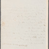 Jane Porter to Rees Owen, autograph letter copy