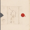 William Macmichael to Jane Porter, autograph letter signed