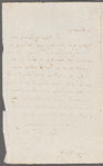 Thomas Clark Shaw to Jane Porter, autograph letter signed