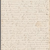 Mary [Mona?] Pinson to Anna Maria Porter, autograph letter signed