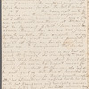 Mary [Mona?] Pinson to Anna Maria Porter, autograph letter signed