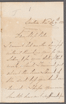Unidentified sender to Miss Porter, letter cover (empty)