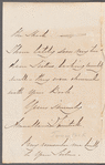 Unidentified sender to Miss Porter, letter cover (empty)