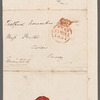 Anna Maria Russell, Duchess of Bedford to Miss Porter, autograph letter signed