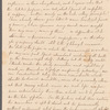 Arabella Lawrence to Jane Porter, autograph letter signed