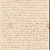 Arabella Lawrence to Jane Porter, autograph letter signed