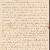 Arabella Lawrence to Jane Porter, autograph letter signed