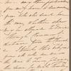 [Lady Fitzroy?] to Jane Porter, autograph letter