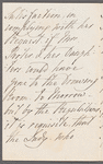 Charlotte Lennox, Duchess of Richmond to Jane Porter, autograph letter signed