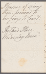 Charlotte Lennox, Duchess of Richmond to Jane Porter, autograph letter signed