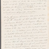 William Wood to Jane Porter, autograph letter signed