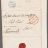 Catherine Maria Bury, Lady Charleville to Miss Porter, autograph letter signed