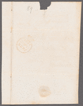 Catherine Maria Bury, Lady Charleville to Miss Porter, autograph letter signed
