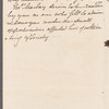 Catherine Maria Bury, Lady Charleville to Miss Porter, autograph letter signed