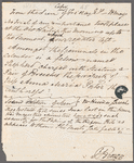 Unidentified sender, note