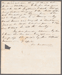 Dora Macdonald, Lady Macdonald to Anna Maria Porter, autograph letter signed