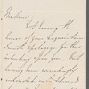 William Stratford Dugdale to "Madam," autograph letter signed