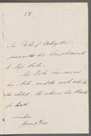 Arthur Wellesley, Duke of Wellington to Jane Porter, autograph letter third person