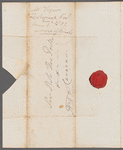 Nicholas Aylward Vigors to Robert Ker Porter, autograph letter signed