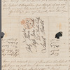 Lady Sophia Fitzgerald to Jane Porter, autograph letter signed