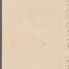 Thomas Nugent to Jane Porter, autograph letter signed