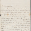 Victoria De Camp to Jane Porter, autograph letter signed