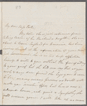 Victoria De Camp to Jane Porter, autograph letter signed