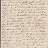 Georgiana Fitzroy to Jane Porter, autograph letter signed