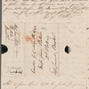 Georgiana Fitzroy to Jane Porter, autograph letter signed