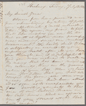 Anna Middleton to Jane Porter, autograph letter signed